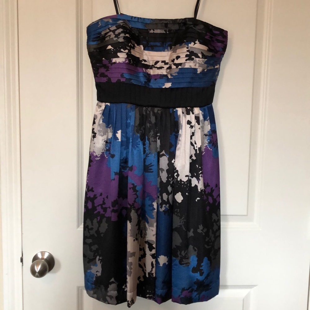 Max and Cleo Strapless dress